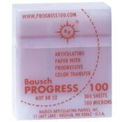 Articulating Paper 100 micron Strips Plastic Box Red 300/Pk