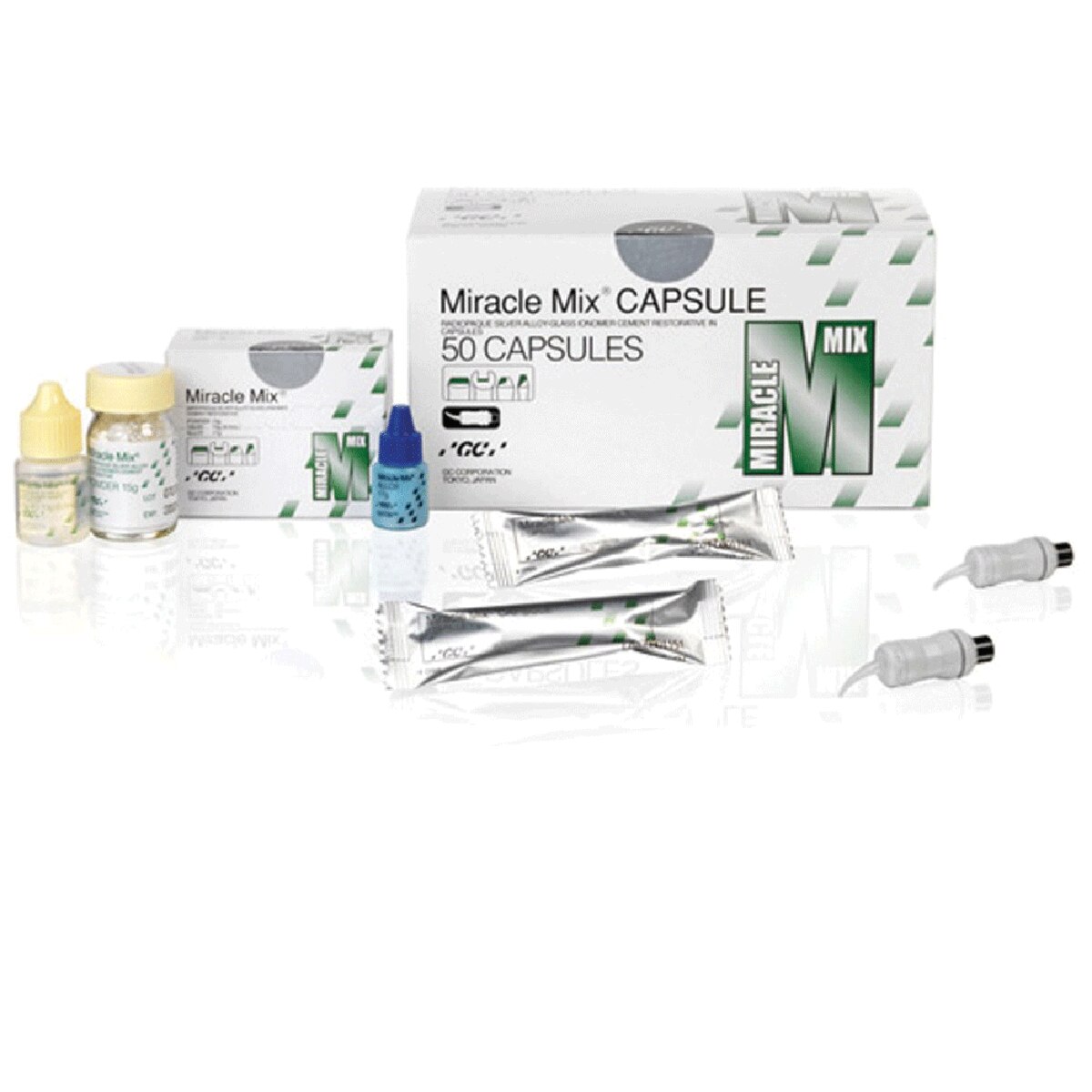 Miracle Mix Metal-Reinforced Core Build-Up Material, Triple-Cure, Powder, 17 g/Bt, 1/Pk thumbnail 10