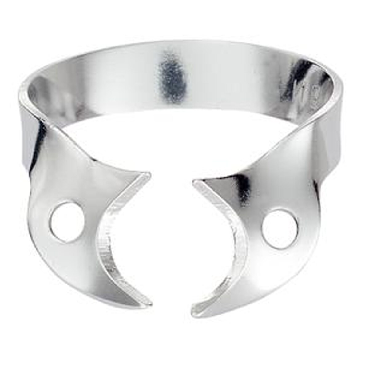 Hygenic Rubber Dam Clamp, Gloss Finish, # W8A, Wingless, 1/Pk, H02766 thumbnail 5