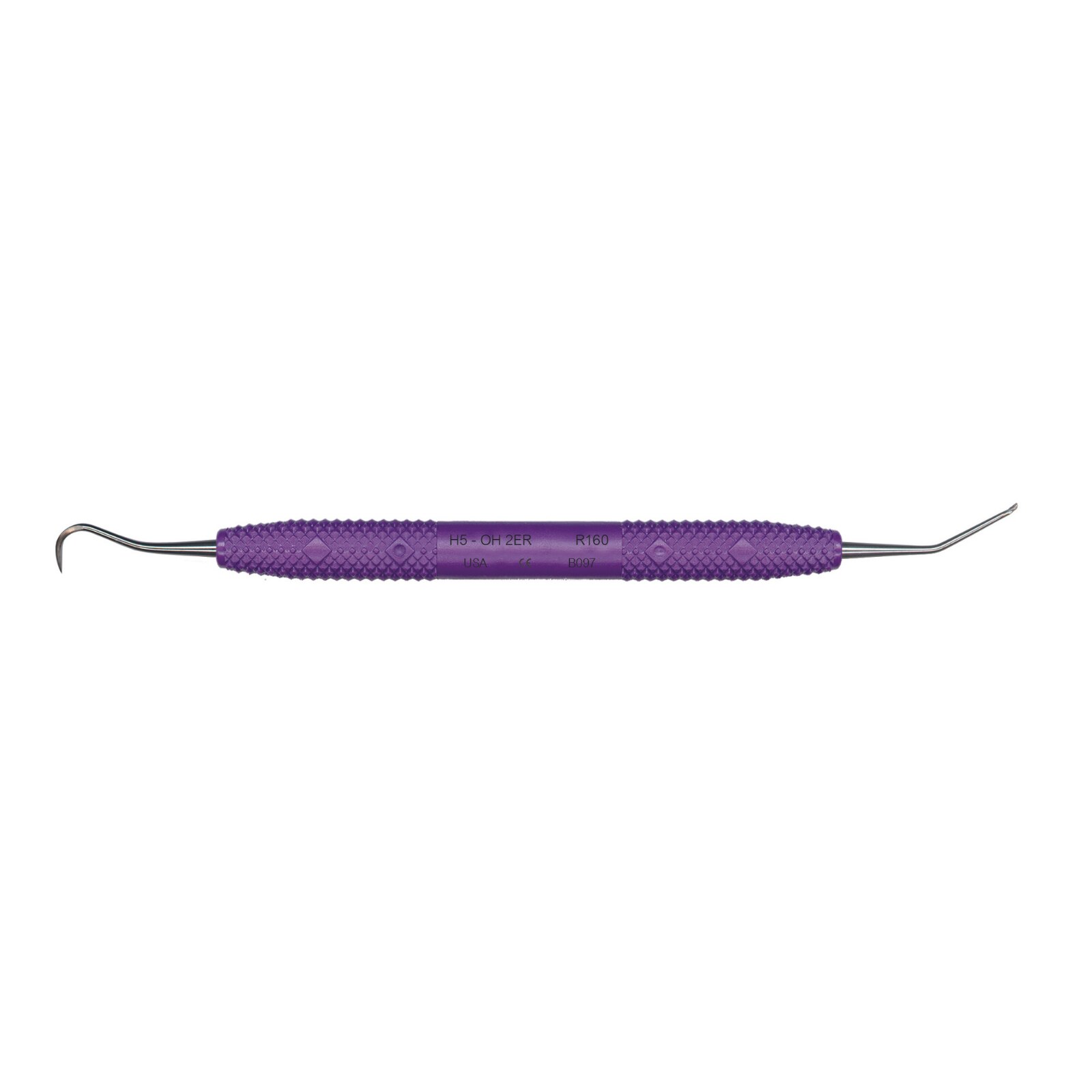 Cruise Line O'Hehir Curette, Double-Ended, Extended Reach, H5/OH2, Purple, 1/Pk, R160 thumbnail 10