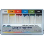 Absorbent Paper Points Bulk 200/Pk X-Fine