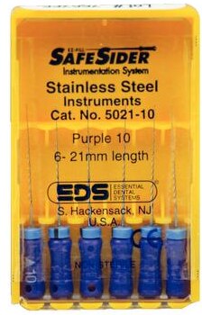 SafeSider Stainless-Steel Hand Reamers, 21 mm, 0.02 Taper, # 10, Purple, 6/Pk, 5021-10 thumbnail 6