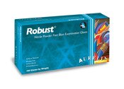 Aurelia Robust Blue Nitrile Gloves Small 100/Box