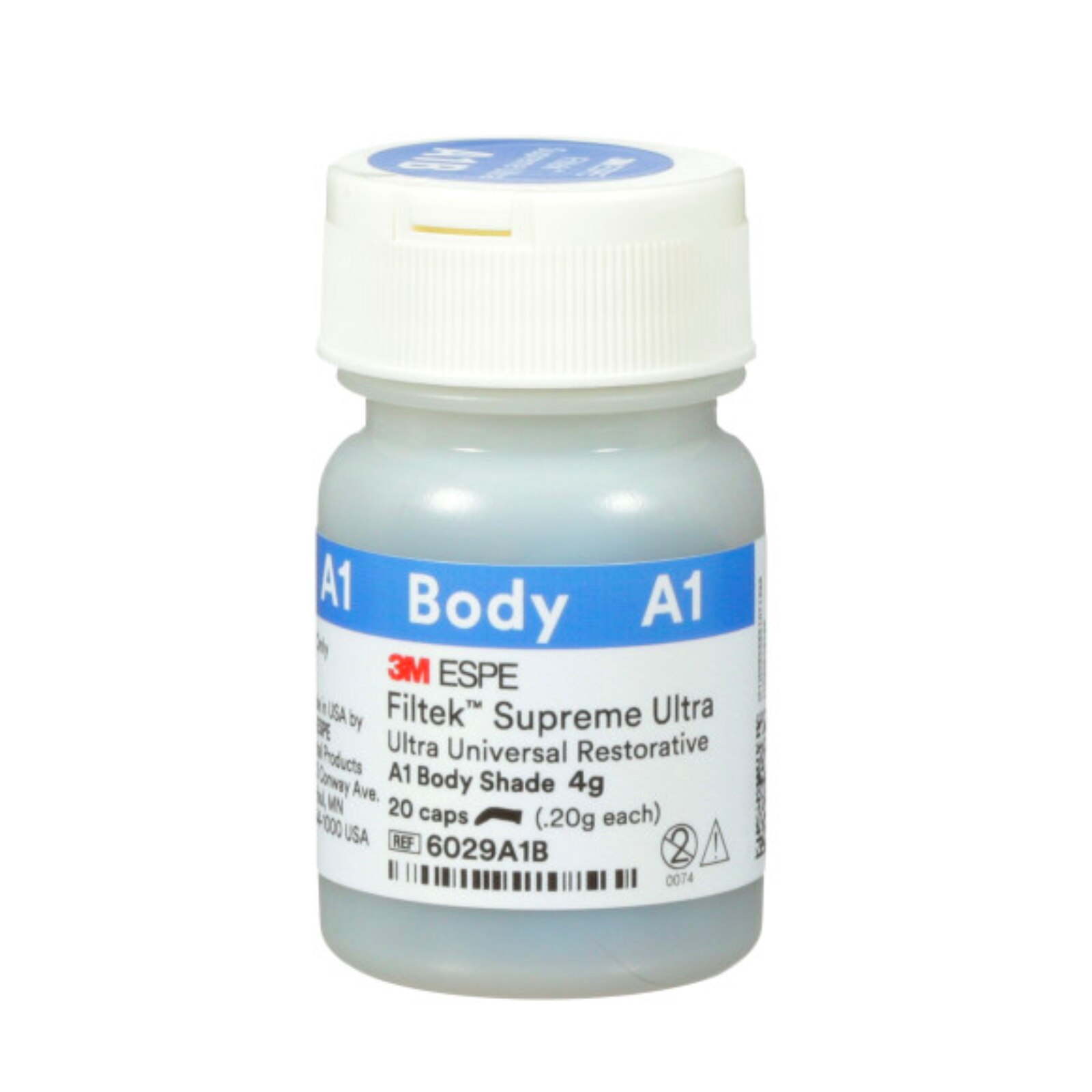 Filtek Supreme Ultra, Capsule Refill, 0.2 g, Body, White, 20/Pk product image