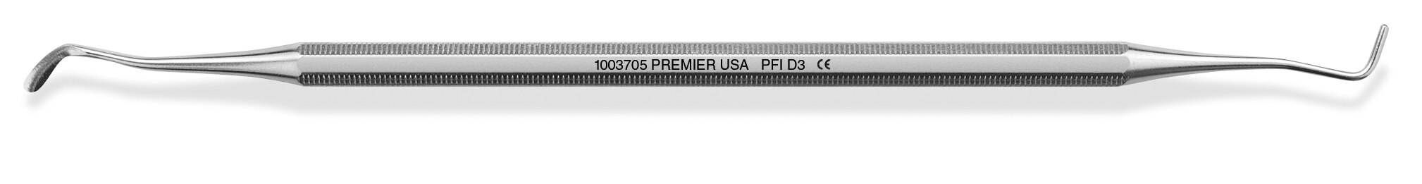 Plastic Filling Instrument, Double-End, Octagonal Handle, # PFI D3, 1/Pk, 1003705 thumbnail 5