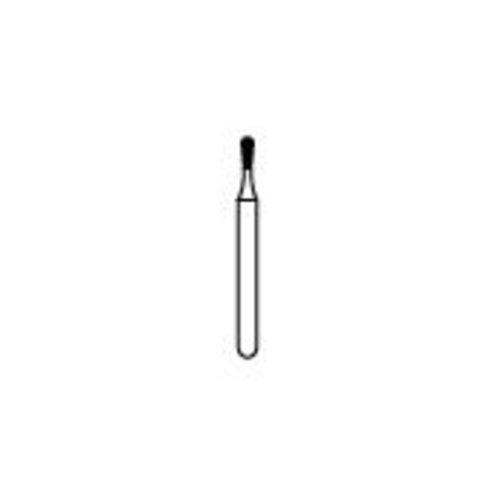 NTI Diamond Burs, FG, Pear, # M830, 1.0 mm, Medium, Gray, 5/Pk, M830-010 thumbnail 9