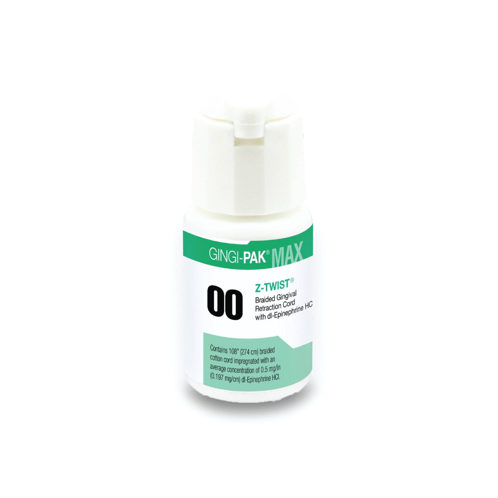 Gingi-Pak MAX Z-Twist Braided Epinephrine Size 00 Very Thin Ea thumbnail 10