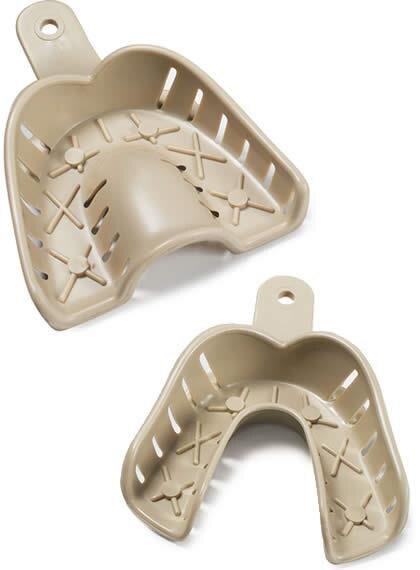 Waterpik Master Tray® Disposable Double Arch Impression Tray 9 Anterior 12/Bx product image