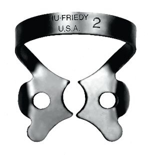Rubber Dam Clamp, # 2, Premolars, Satin Steel, 1/Pk, RDCM2 thumbnail 10