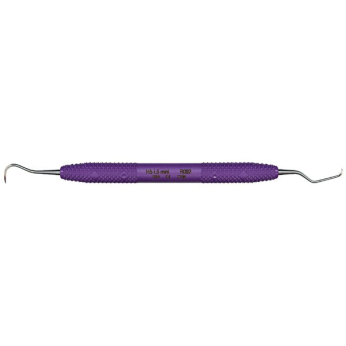 Cruise Line Curette/Scaler, Double-Ended, H5/L5 Mini, Anterior, Purple, 1/Pk, R092 thumbnail 9