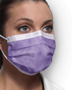 Crosstex - Isofluid Plus Earloop Masks Pink 50/Bx thumbnail 9