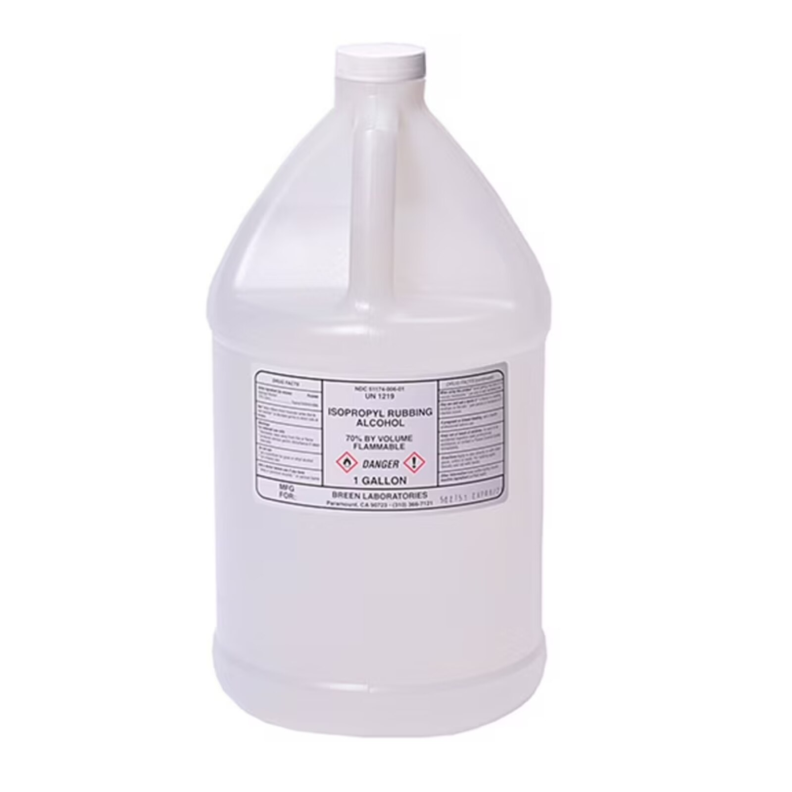 Isopropyl Rubbing Alcohol 70% Gallon x 4/Cs product image