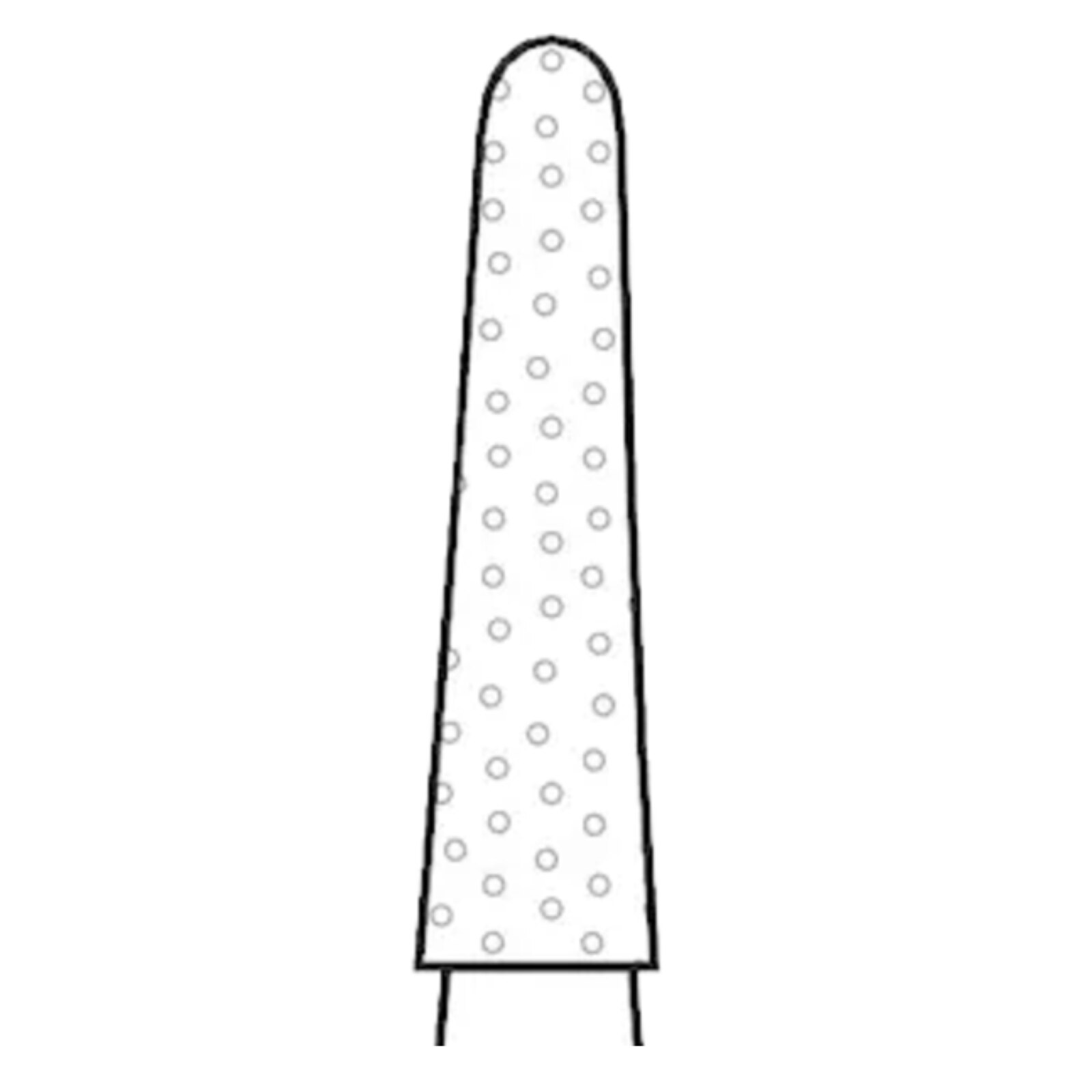 Two Striper Diamond Bur Friction Grip Coarse L767.7C 5/Pk thumbnail 6