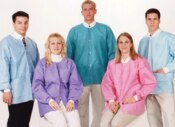 Extra-Safe Jackets Sky Blue XL 10/Pk