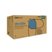 BeeSure UltraSlim Nitrile Gloves 350/Box Small