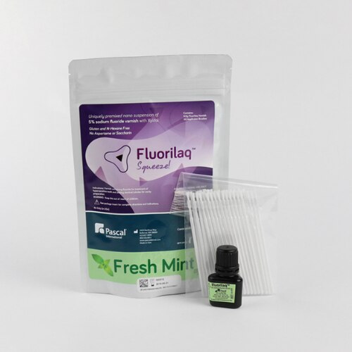 Fluorilaq Squeeze Fluoride Varnish Fluoride 9.5 mL Fresh Mint 9.5ML/BT product image