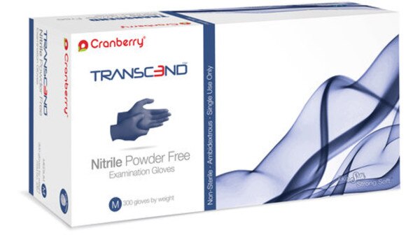 Transcend Nitrile Examination Gloves, Powder-Free, X-Small, 300/Box, 3365 thumbnail 2