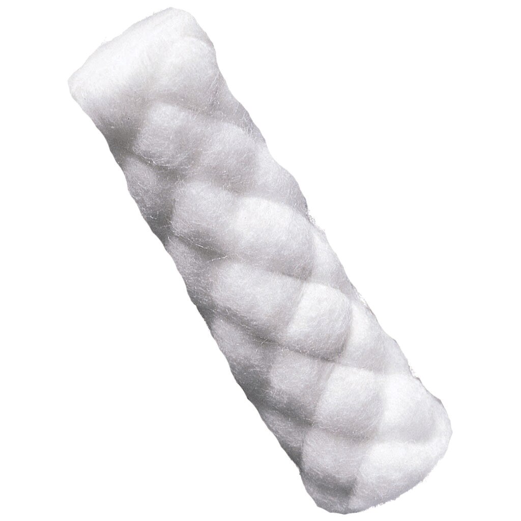 Braided Cotton Rolls, Medium, Pedo, 3/8" x 3/4", 1400/Pk thumbnail 5