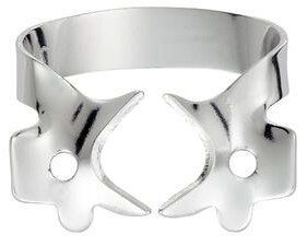 Hygenic Rubber Dam Clamp, Gloss Finish, # 8A, Winged, 1/Pk, H02759 thumbnail 10