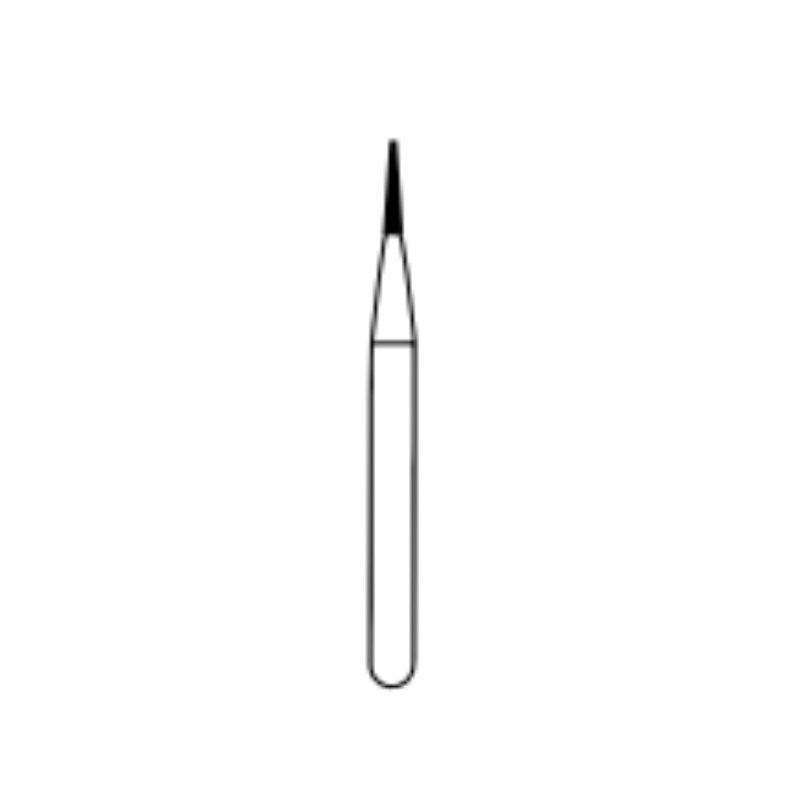 #167 Alpen Carbide Operative Bur Tapered Fissure FG Pack of 10 thumbnail 3