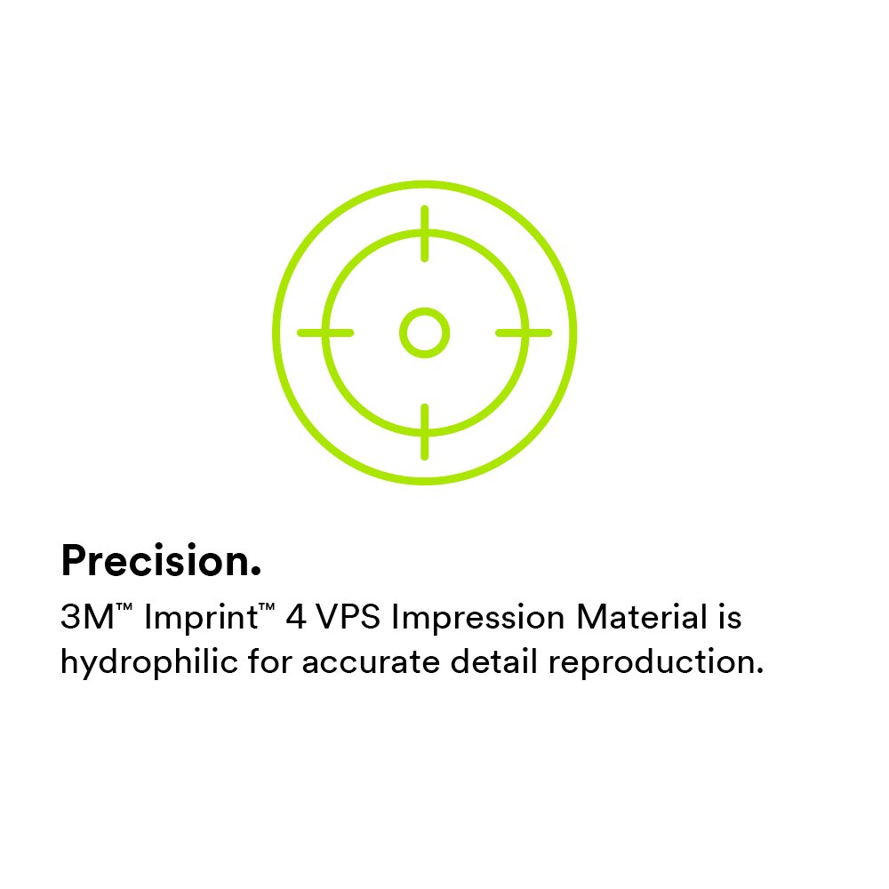 Imprint 4 Penta VPS Impression Material, Refill, Heavy Body, 1/Pk thumbnail 15