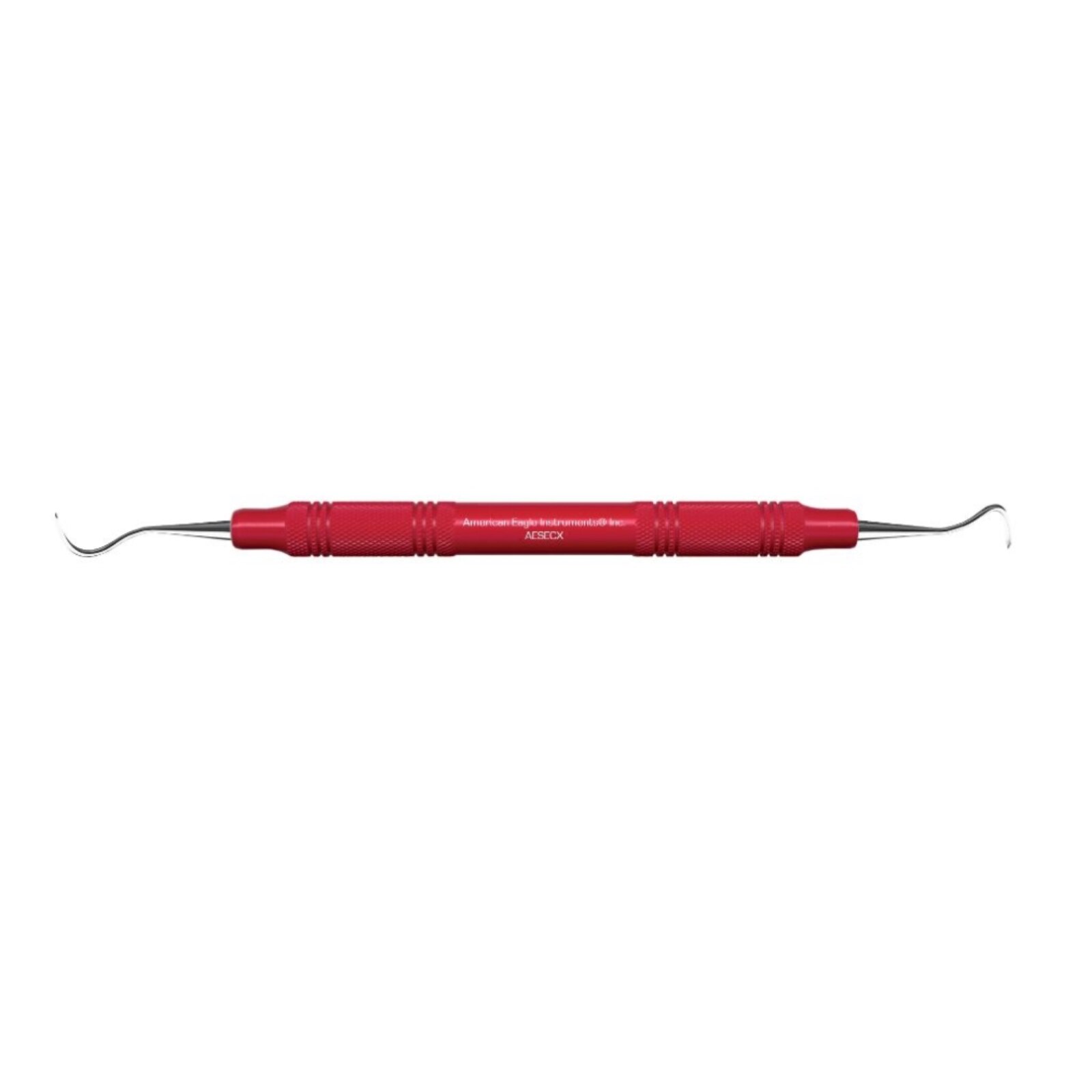 Sickle Scaler, Eagle Claw, Posterior, EagleLite, Resin, 3/8", Red, 1/Pk, AESECX thumbnail 4