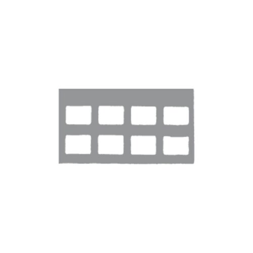 Klear-Vue X-Ray Mounts 100/Pk 8H, 25219 thumbnail 3