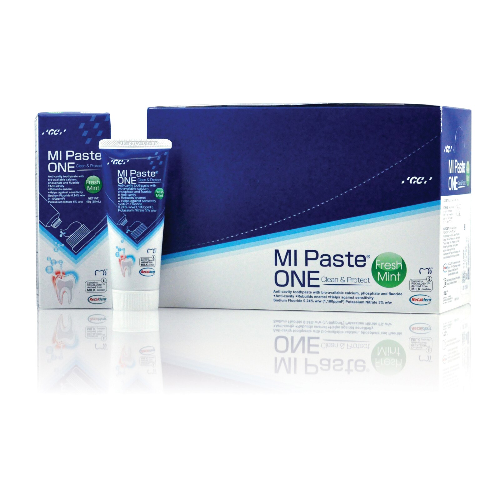 MI Paste One Tooth Topical 0.24% Stannous Fluoride Fresh Mint 10/Bx thumbnail 10