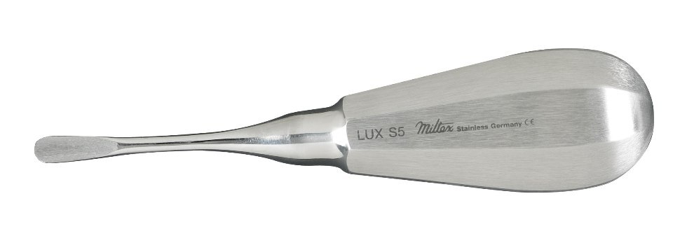 Luxating Elevator, Straight, Stainless Steel Handle, 5 mm, 1/Pk, DELLUXS5 thumbnail 5