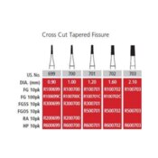 Alpen Carbides O&S Burs 10/Pk FGSS 700