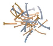 T-Bands S/S Curved Narrow 100/bx