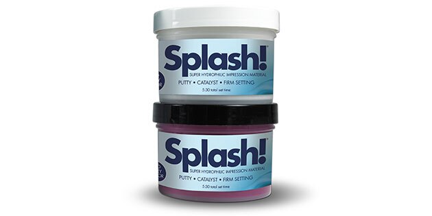 Splash! VPS Impression Material, Putty Pak, Heavy Body, Half-Time Set, 250 ml, Wild Berry, Purple, 1/Pk, SPD1235 thumbnail 10