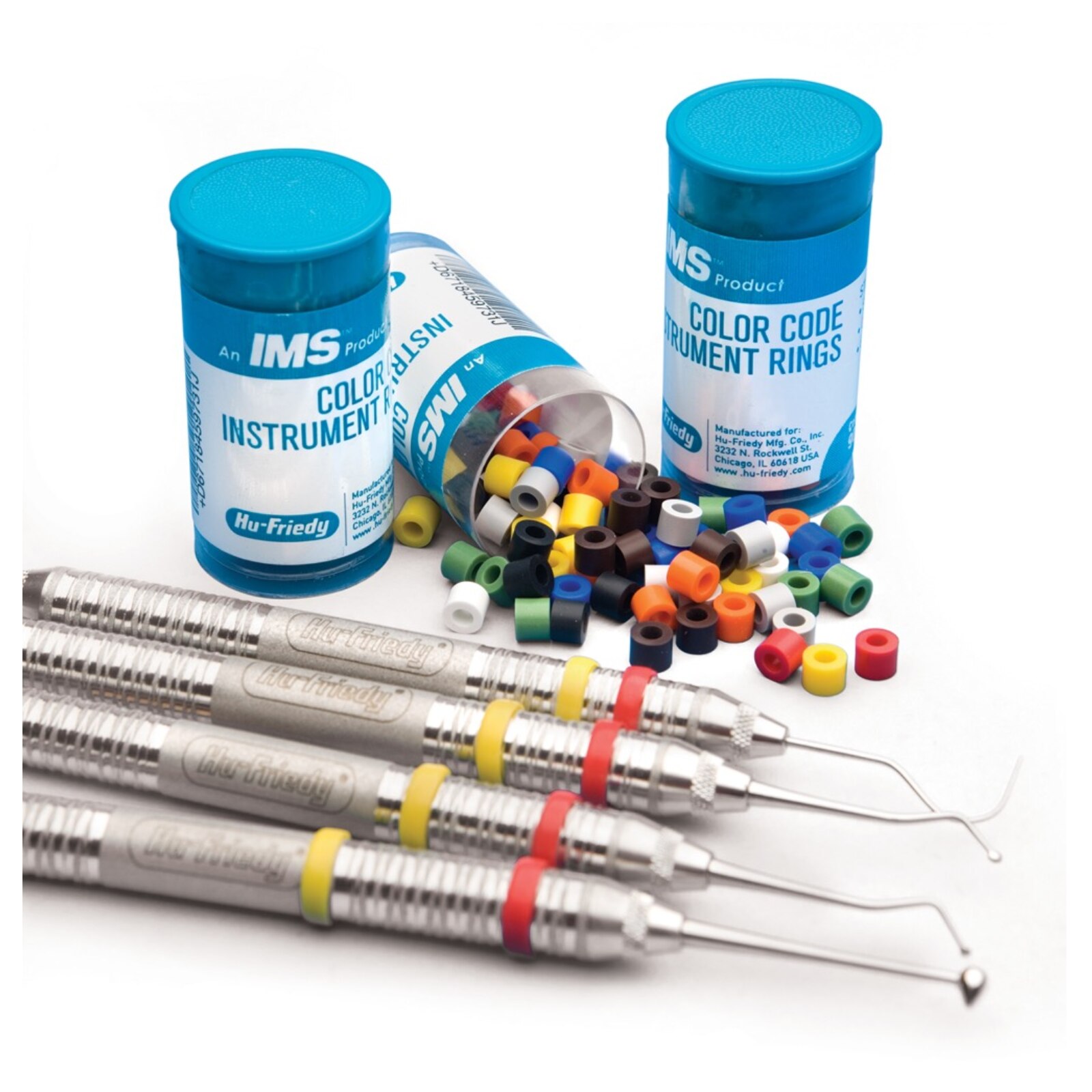 Large Color Code Instrument Rings Assorted 90/Pk thumbnail 9