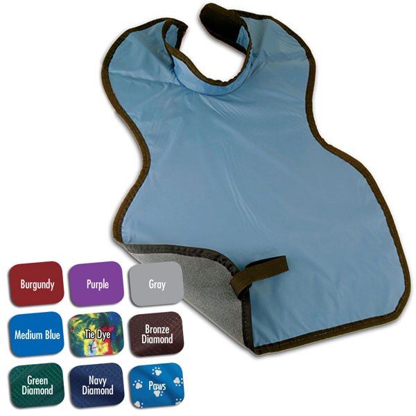 Child X-Ray Bib w/Collar LF Electric Blue, 75053NL-39 - Child X-Ray Bib w/Collar LF Electric Blue, 75053NL-39 - Image 1