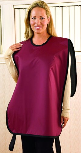 Lead-Free X-Ray Apron Adult Panoramic Teal thumbnail 2