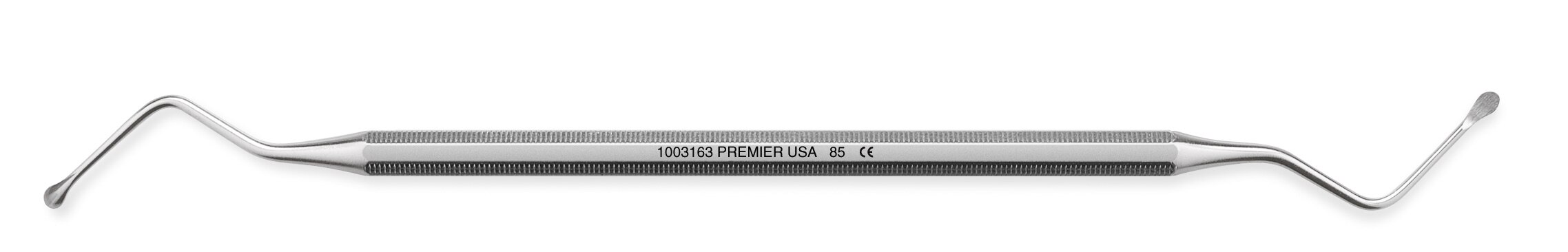 Surgical Curette, Lucas Alveolar, Double-End, Octagonal Handle, # 85, 1/Pk, 1003163 product image