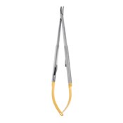 Perma Sharp Needle Holder Castroviejo 7" Curved