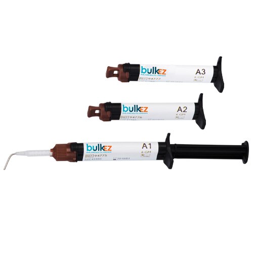 Bulk EZ Resin Bulk Fill, Dual-Cure, Syringe Refill, 6 g, A3, 2/Pk, 94777 thumbnail 2