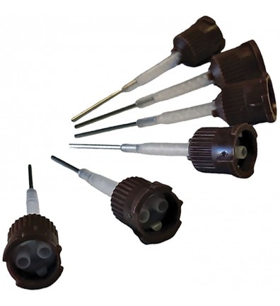 Bulk EZ Mixing Tips, 17 Ga, Brown, 25/Pk, 94792 thumbnail 9