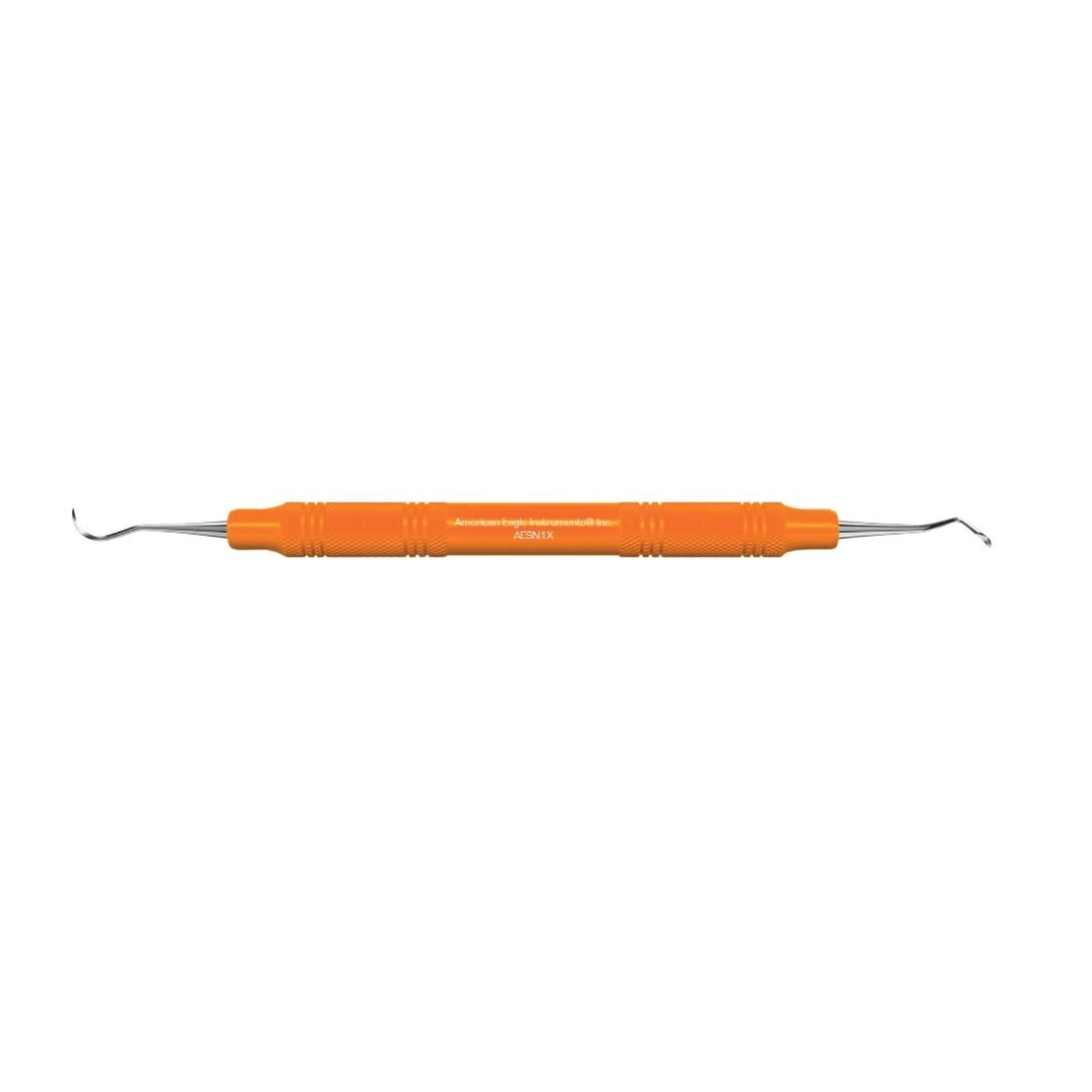 Sickle Scaler, # N1, Anterior, EagleLite, Resin, 3/8", Orange, 1/Pk, AESN1X thumbnail 3