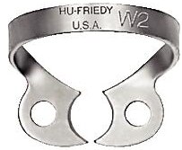 Rubber Dam Clamp, # W2, Premolars, Satin Steel, 1/Pk, RDCMW2 thumbnail 10