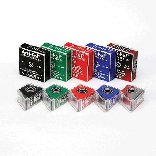 Arti-Fol II Ultra-Thin Two-Sided Articulating Film, 8 microns, 22 mm x 20 m, Red/Red, 1 Roll/Pk, BK25 thumbnail 9