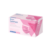 SafeMask Classics Earloop Masks ASTM 3 50/Box Pink