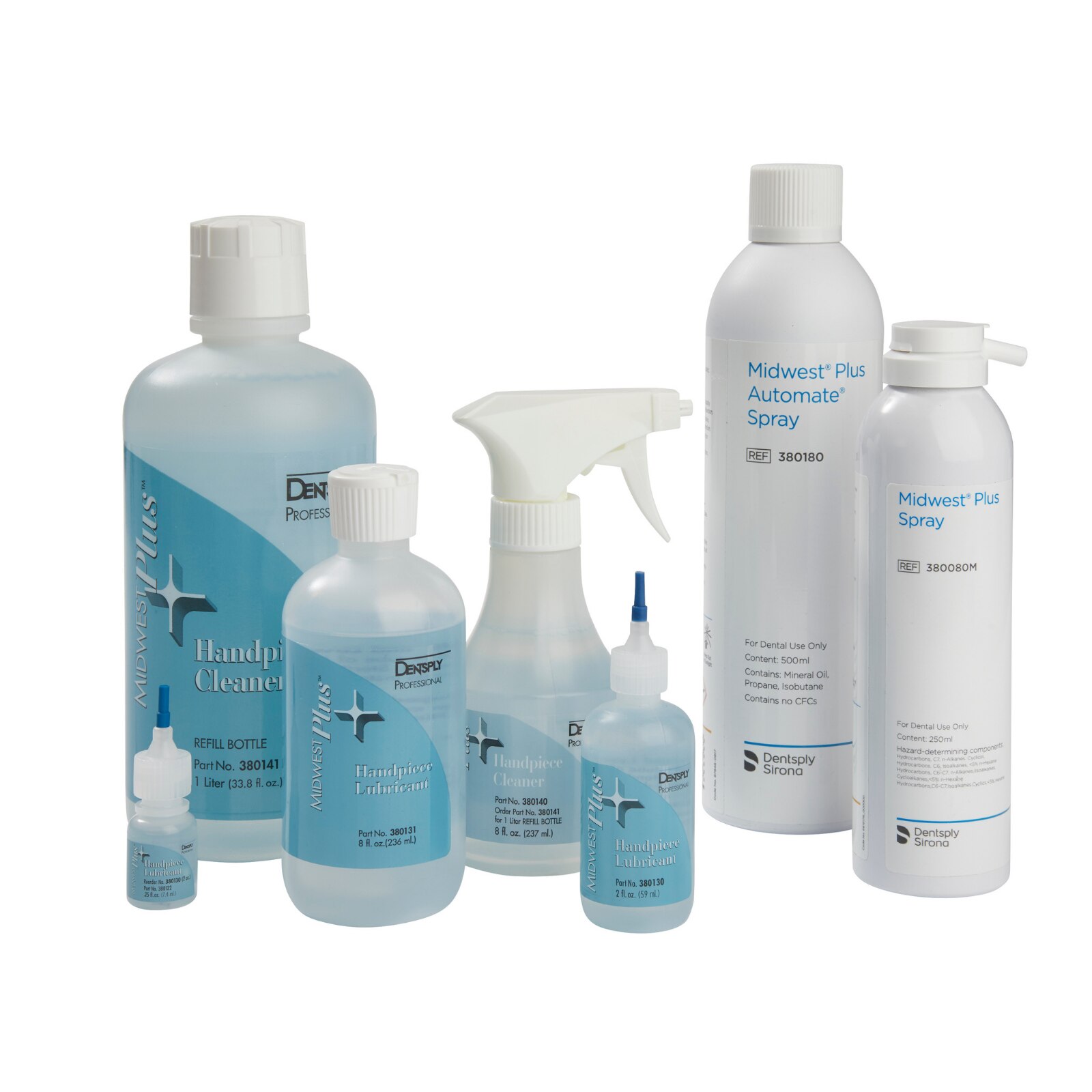 Midwest Plus Handpiece Cleaner Spray Refill, 1 L, 1/Pk thumbnail 10