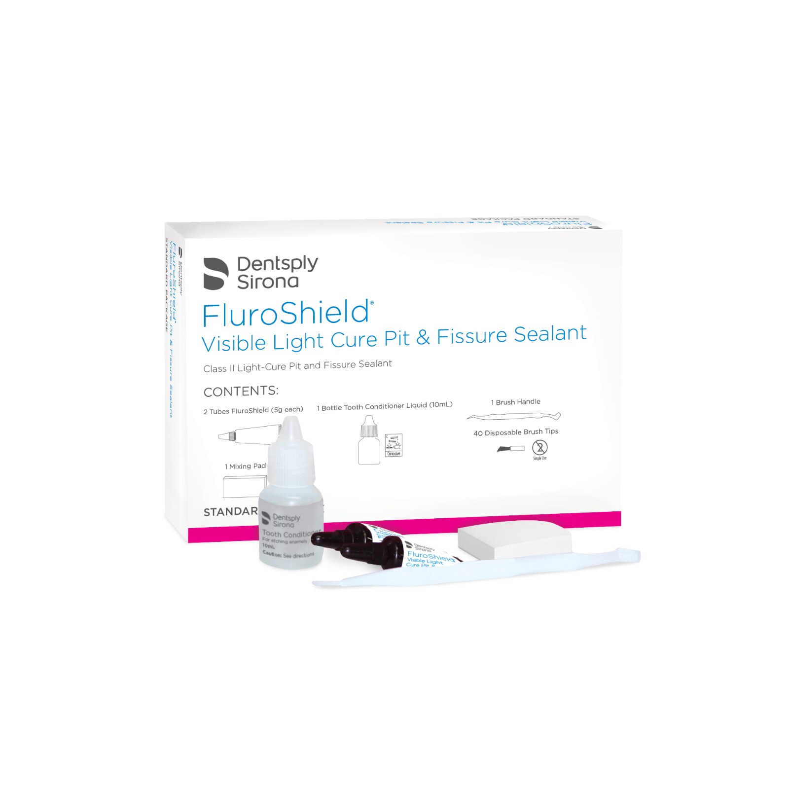 FluroShield Pit & Fissure Sealant Standard Package Tooth Colored Ea thumbnail 9