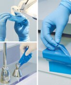 Barrier Film Finger Lift 4x6 Clear 1200/Bx