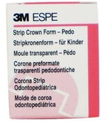 3M Strip Crown Form - Pedo, 914003, Upper Left Central, Size 3, 5 Crowns