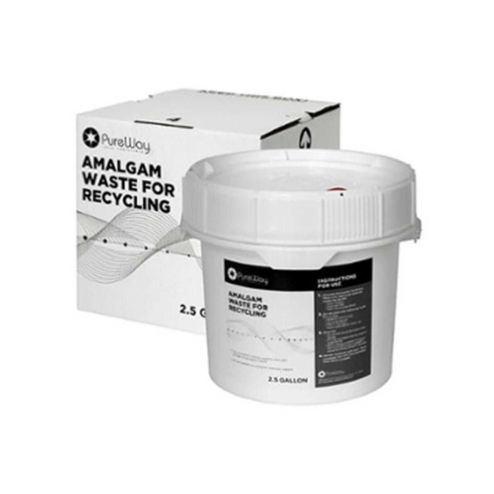 Mail Back Bucket 2.5gal Polypropylene Ea thumbnail 3