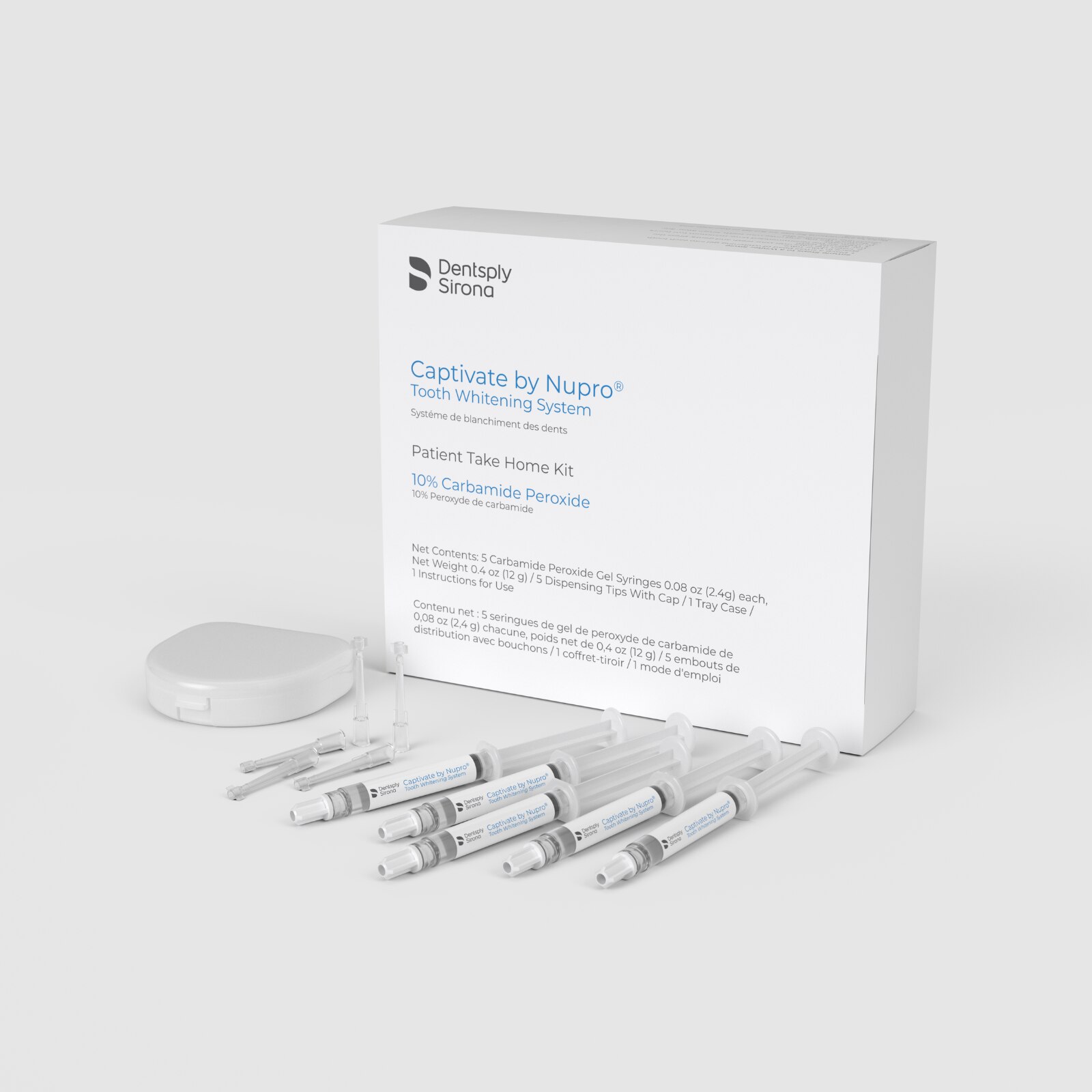 Captivate by NUPRO Take Home Whitening System Patient Kit 10% Carb Prx Mint Ea product image