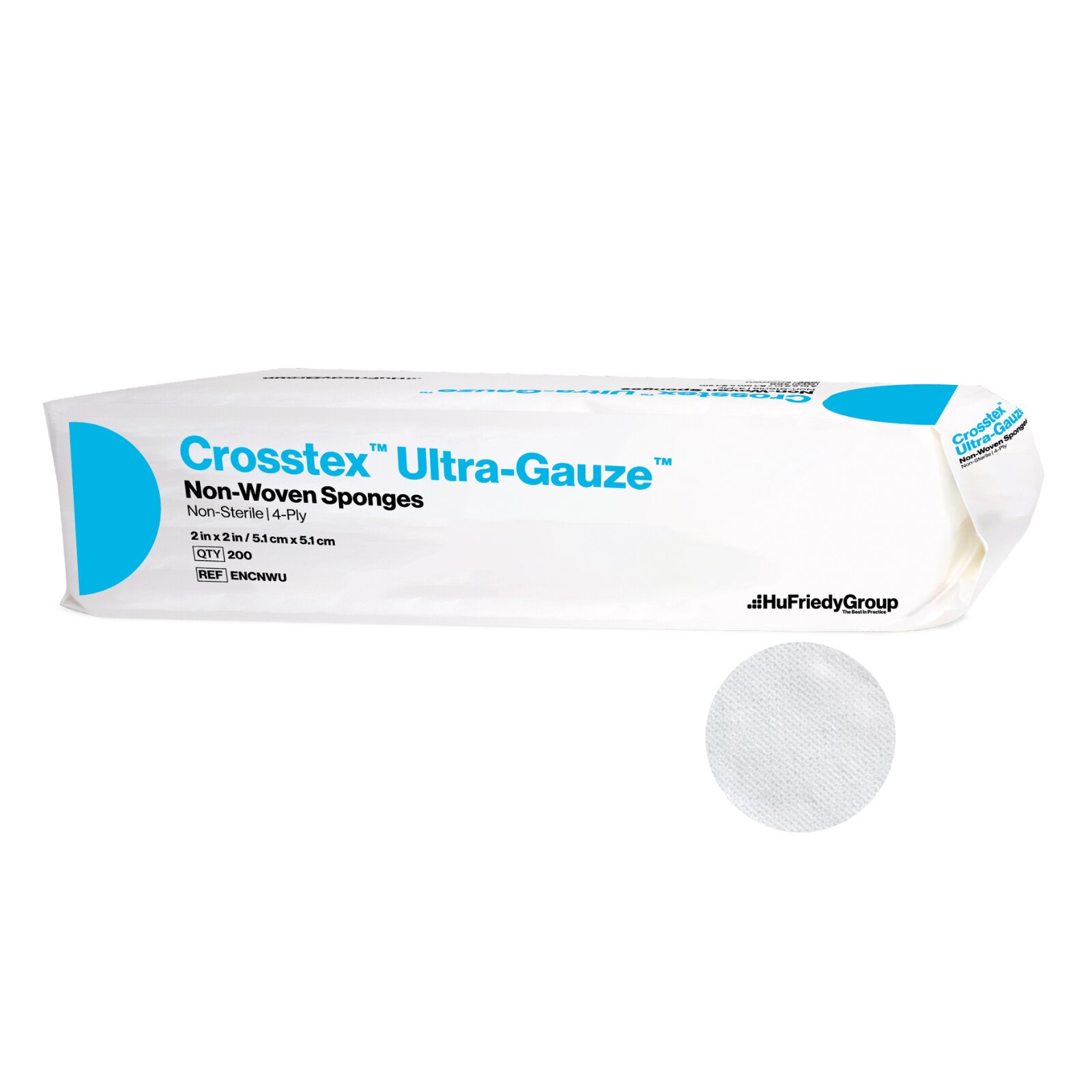 Ultra Gauze Non-Woven Sponges N/S 2x2 4-Ply 5000/Case product image